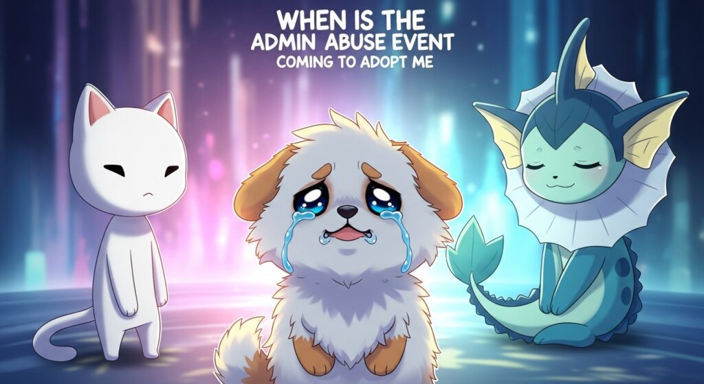 When Is the Admin Abuse Event Coming to Adopt Me