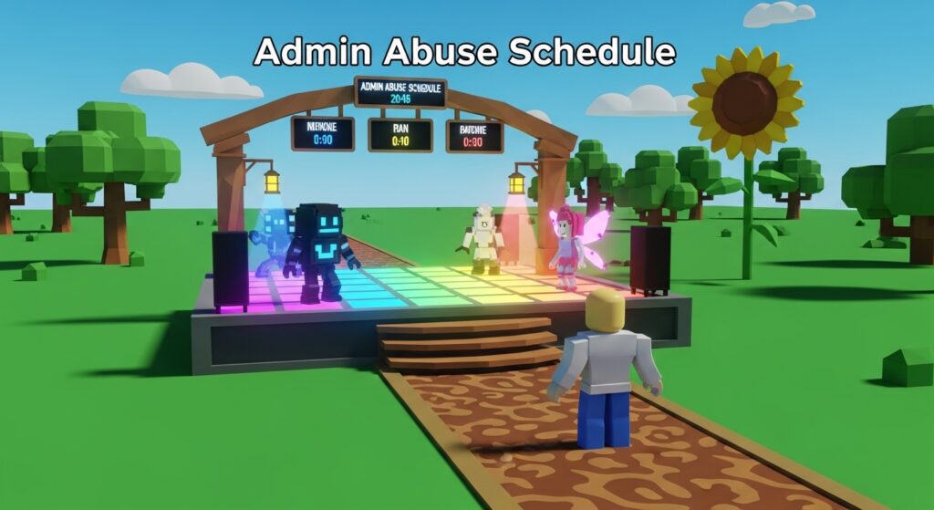 Admin Abuse Schedule