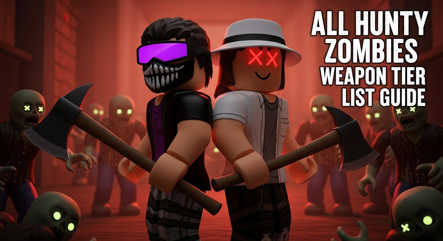 All Hunty Zombies Weapon Tier List Guide
