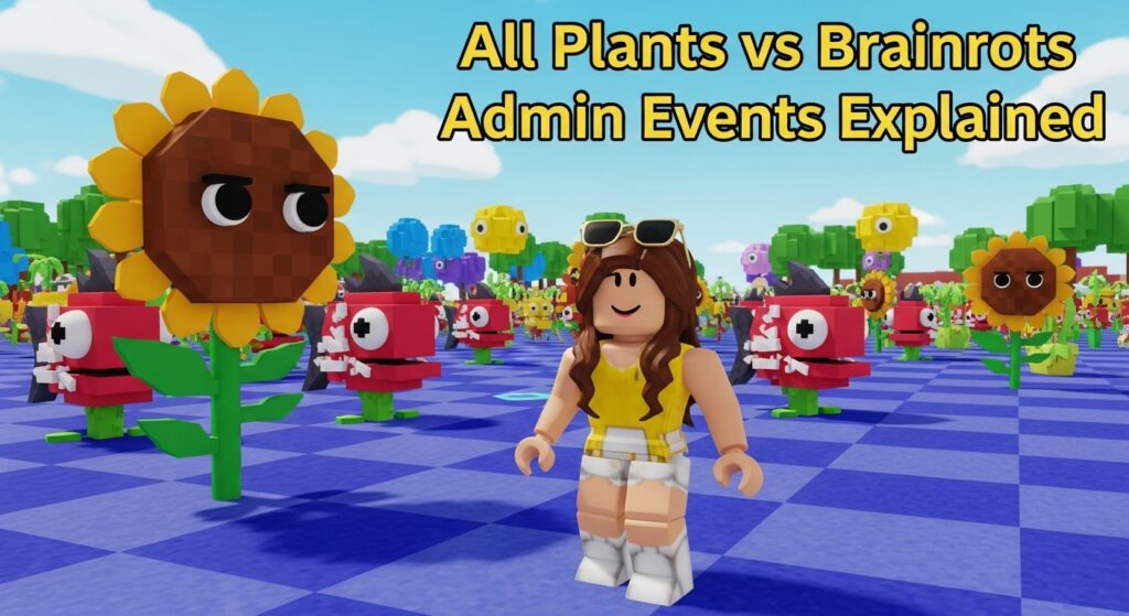 All Plants vs Brainrots Admin Events Explained