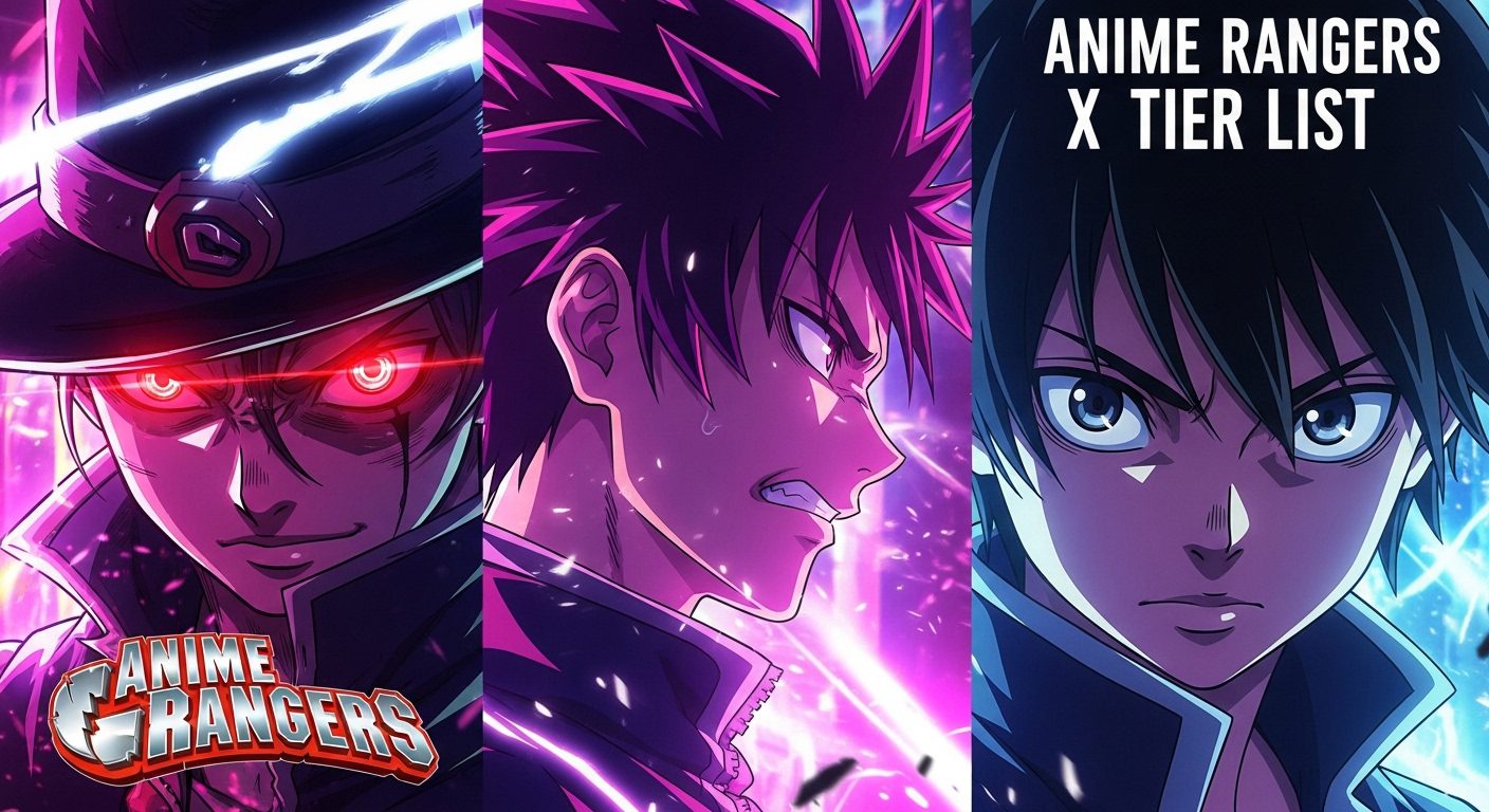 Anime Rangers X Tier List