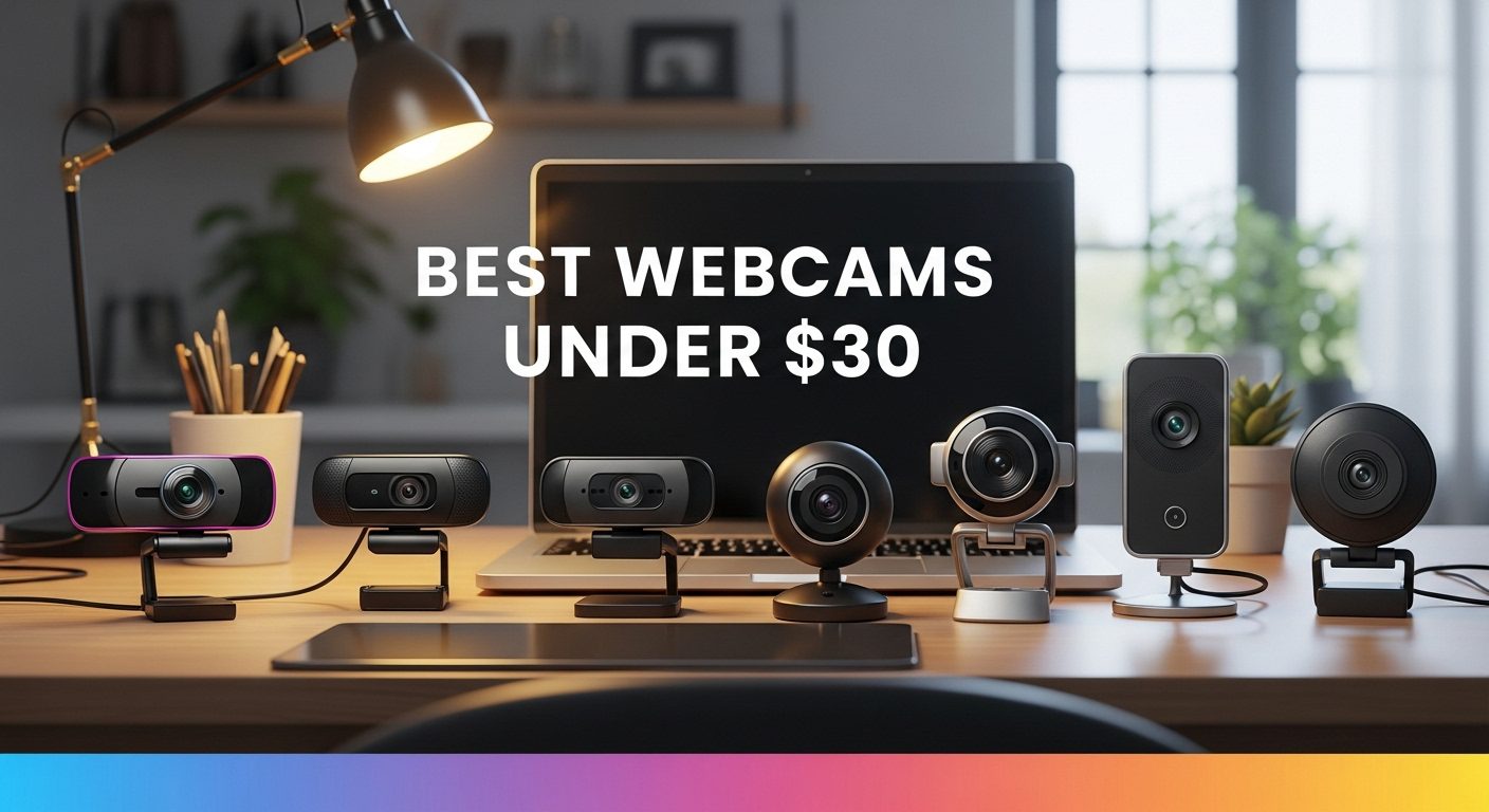 Best Webcams Under $30