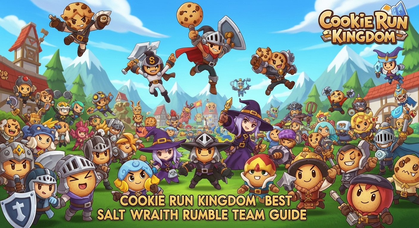 Cookie Run Kingdom Best Salt Wraith Rumble Team Guide