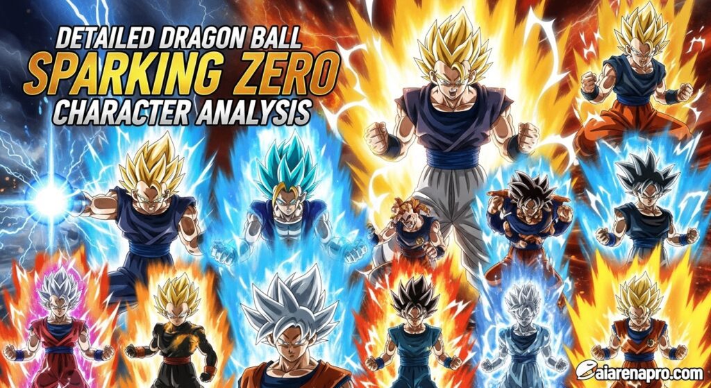 Detailed Dragon Ball Sparking Zero Character Analysis