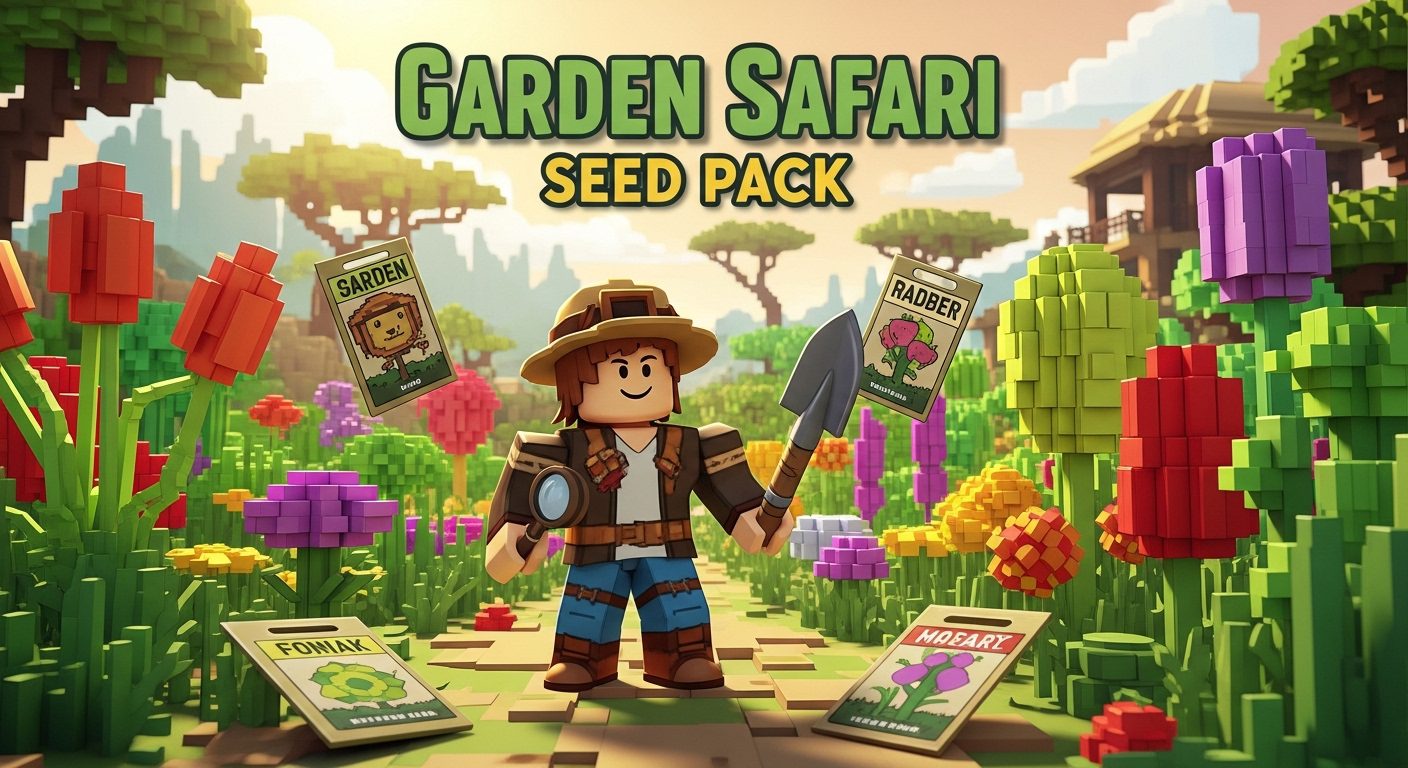 Garden Safari Seed Pack Guide