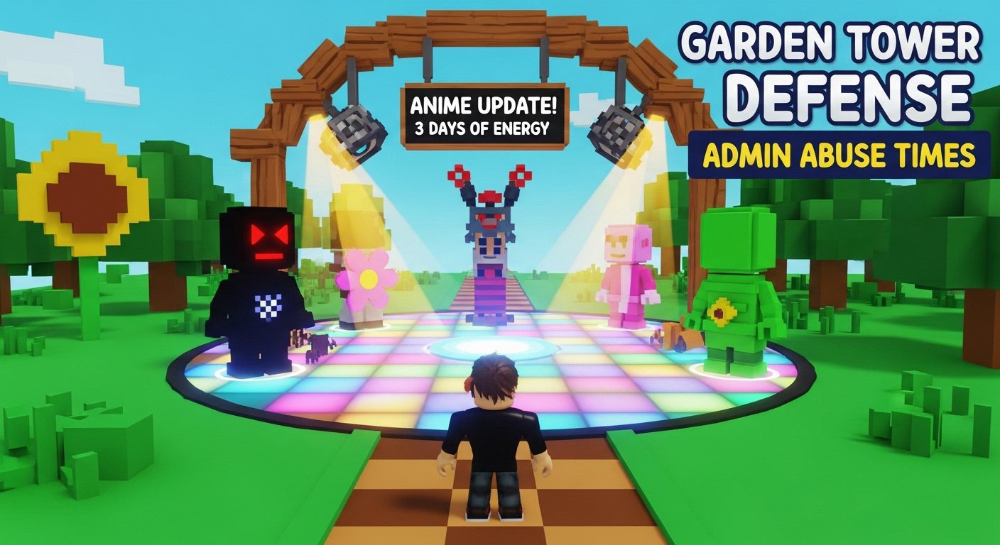 Garden Tower Defense Admin Abuse Times