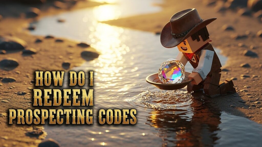 How Do I Redeem Prospecting Codes