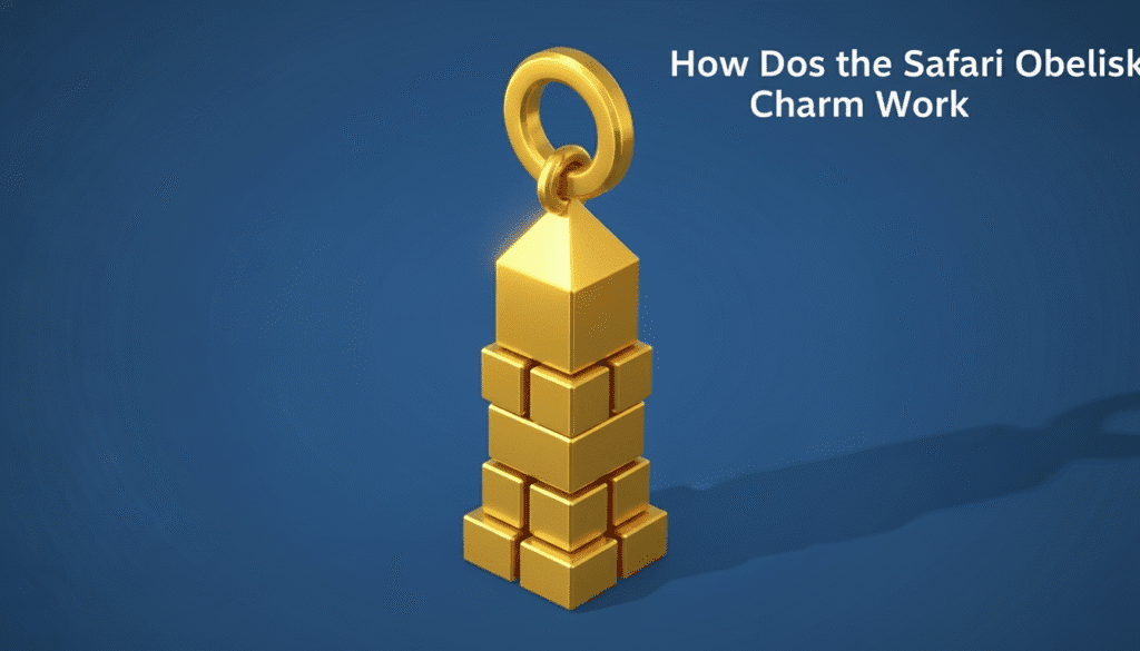 How Does the Safari Obelisk Charm Work