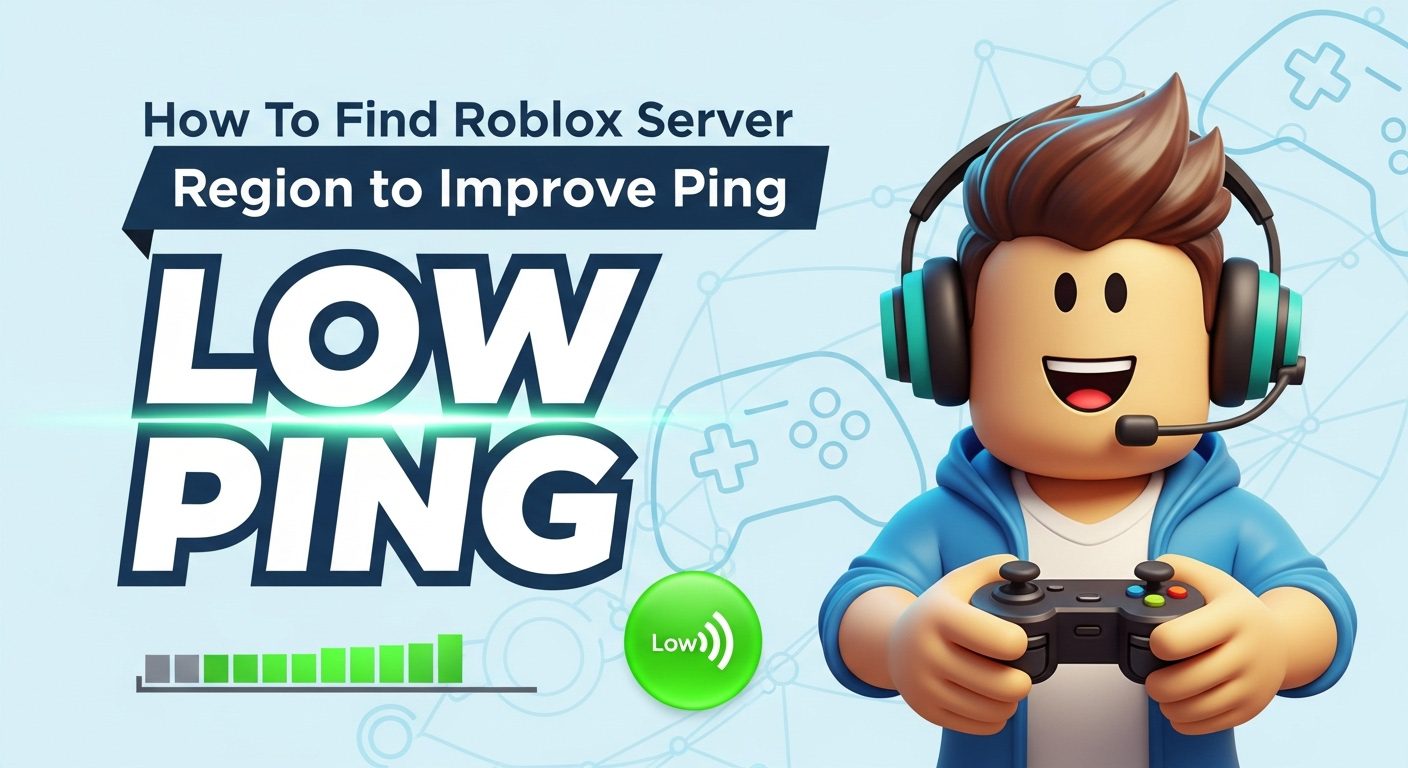 How To Find Roblox Server Region to Improve Ping