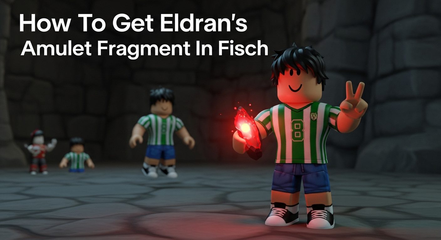 How To Get Eldran's Amulet Fragment In Fisch