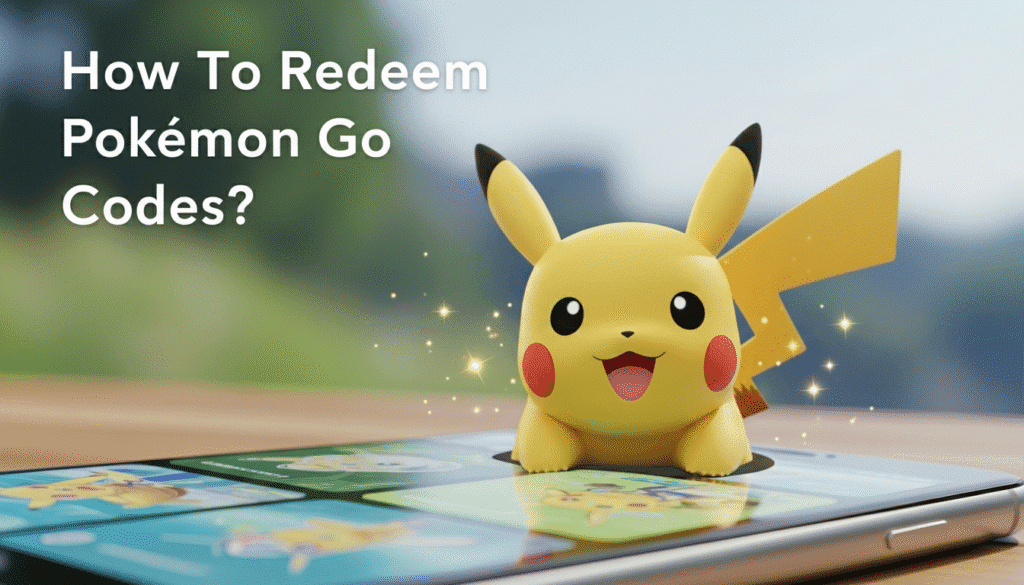 How To Redeem Pokemon Go Codes