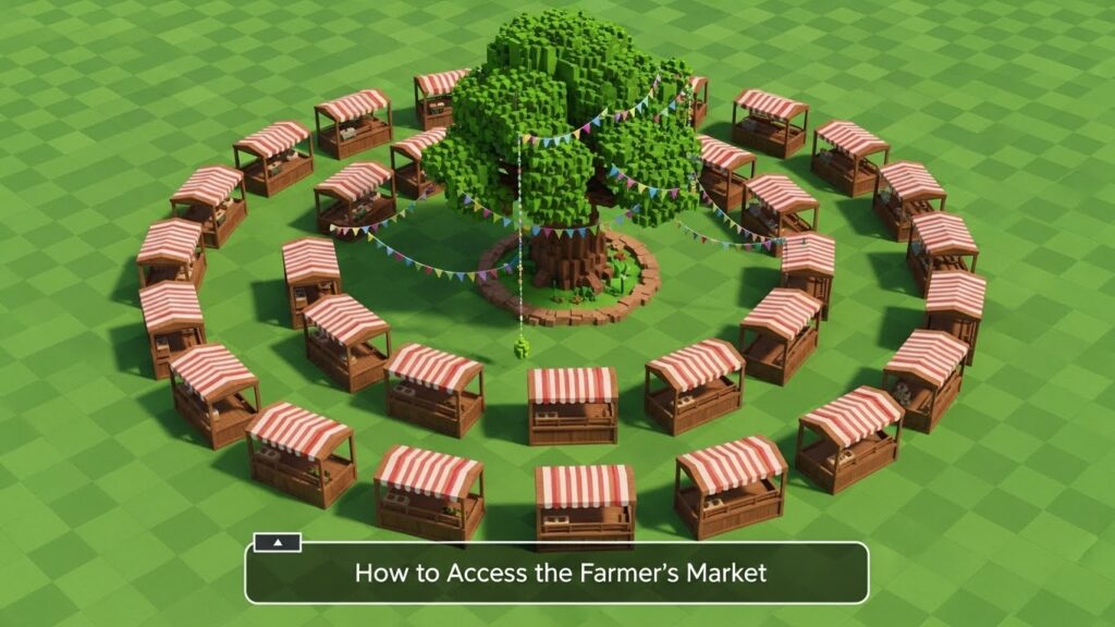 How to Access the Farmer's Market?