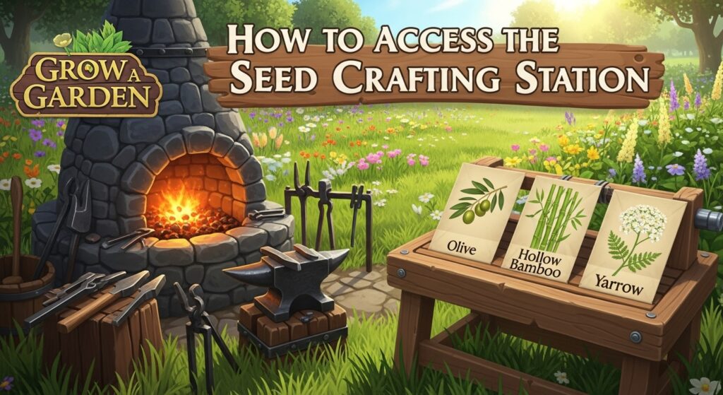 How to Access the Seed Crafting Station