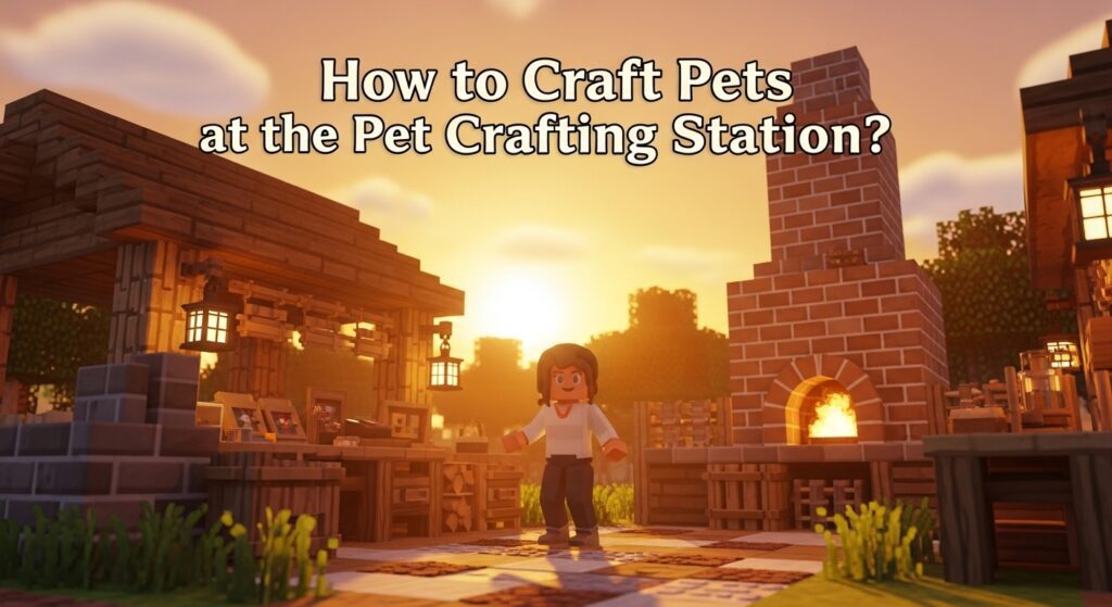 How to Craft Pets at the Pet Crafting Station?