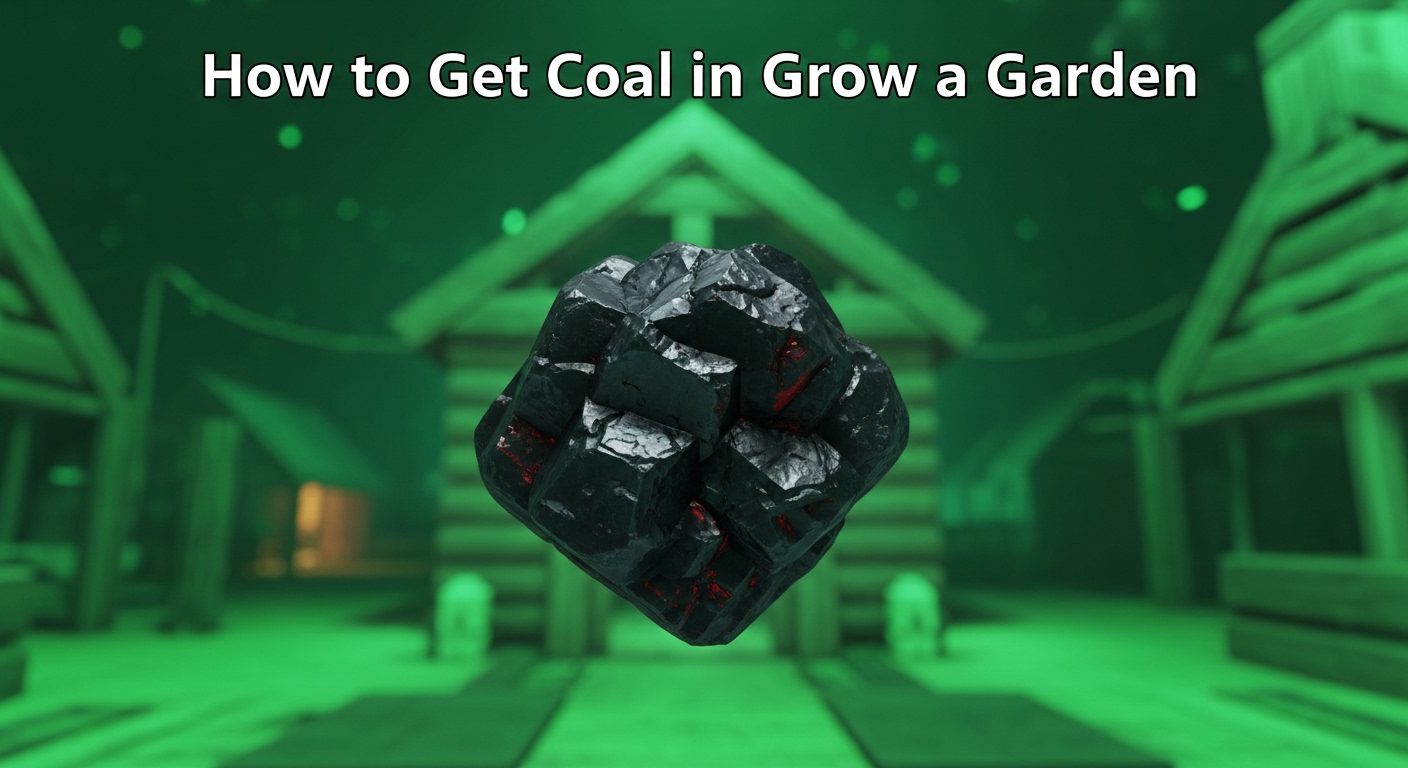 How to Get Coal in Grow a Garden