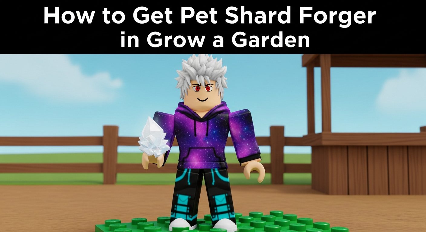 How to Get Pet Shard Forger in Grow a Garden