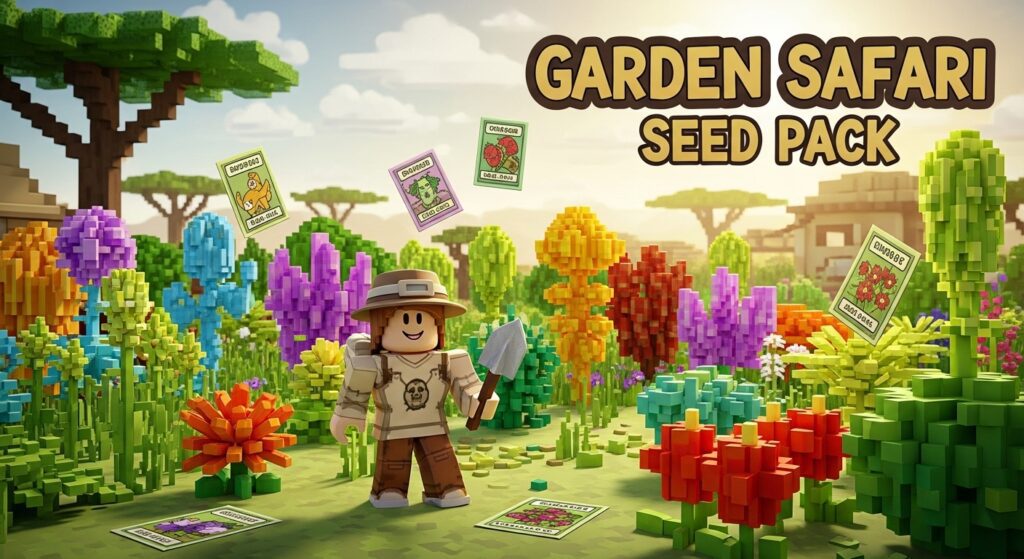 How to Get Safari Seed Packs in Grow a Garden