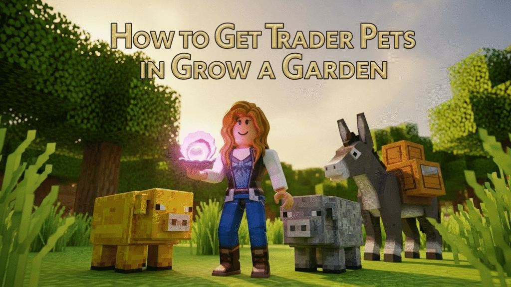How to Get Trader Event Pets in Grow a Garden