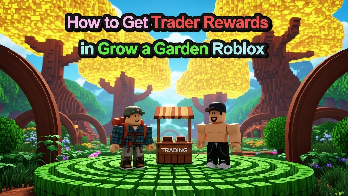 How to Get Trader Rewards in Grow a Garden Roblox