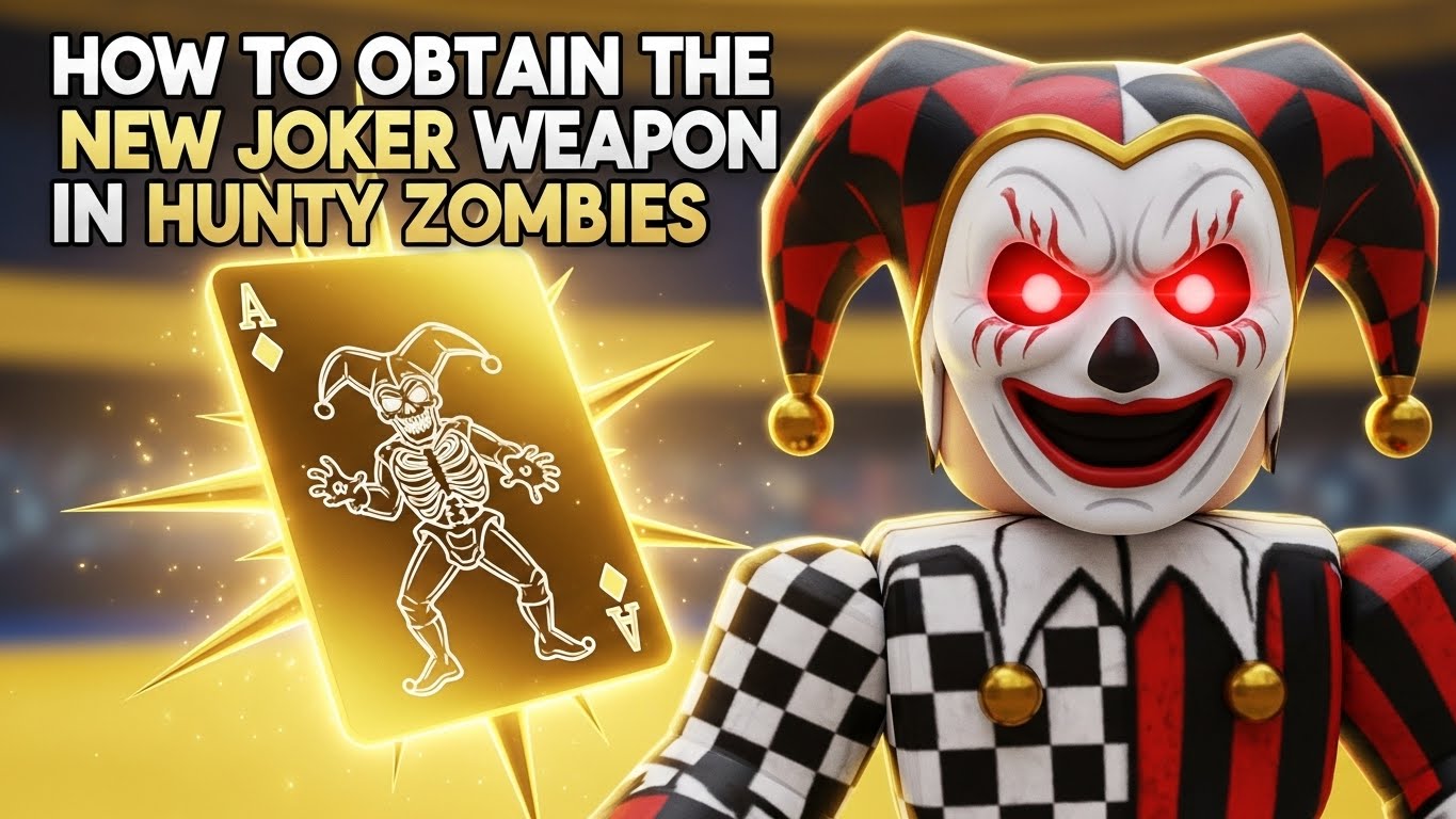 How to Obtain the New Joker Weapon in Hunty Zombies