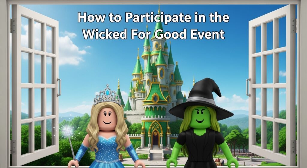How to Participate in the Wicked For Good Event