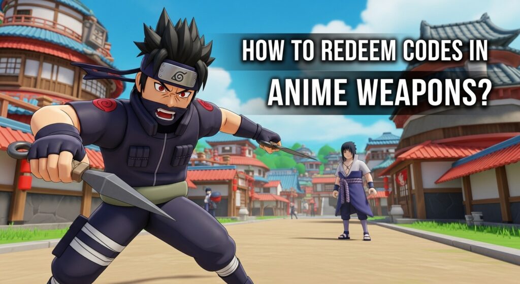 How to Redeem Codes in Anime Weapons?