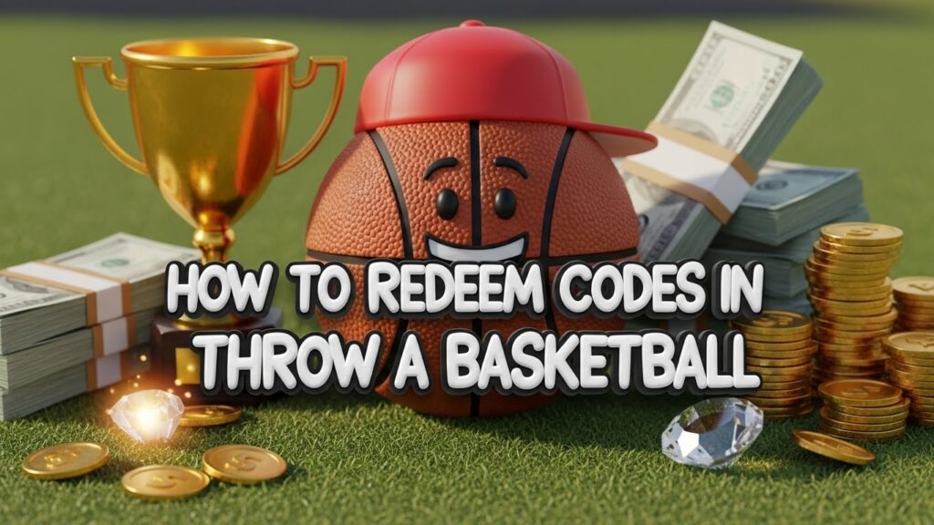 How to Redeem Codes in Throw a Basketball