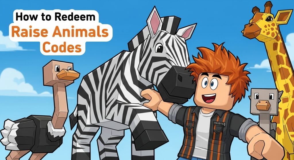 How to Redeem Raise Animals Codes