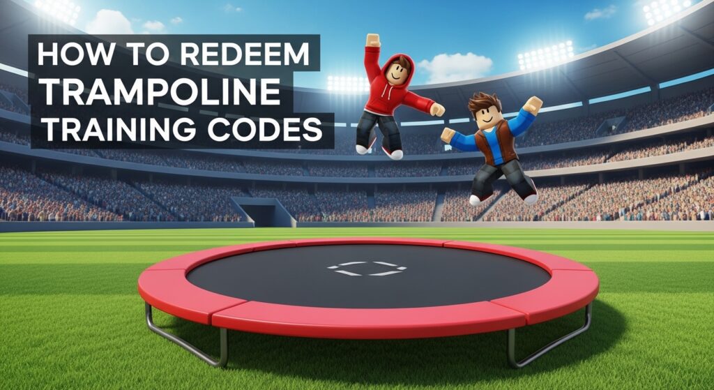 How to Redeem Trampoline Training Codes