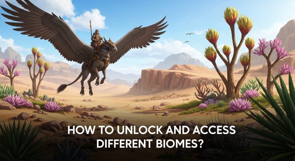 How to Unlock and Access Different Biomes?