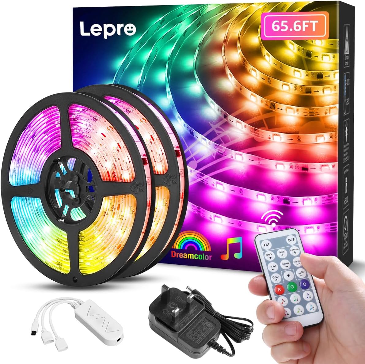 Lepro LED Strip Lights 65.6ft