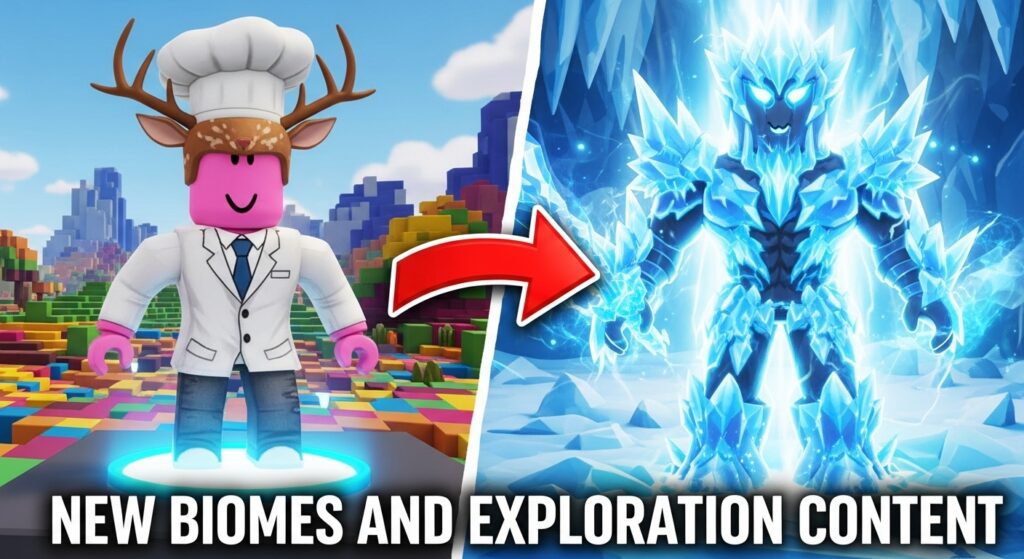 New Biomes and Exploration Content