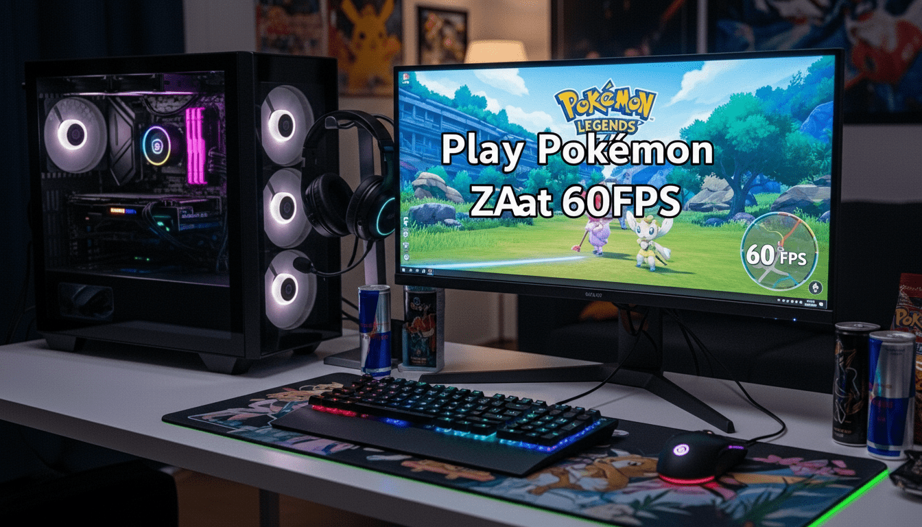 Play Pokemon Legends ZA at 60FPS on PC