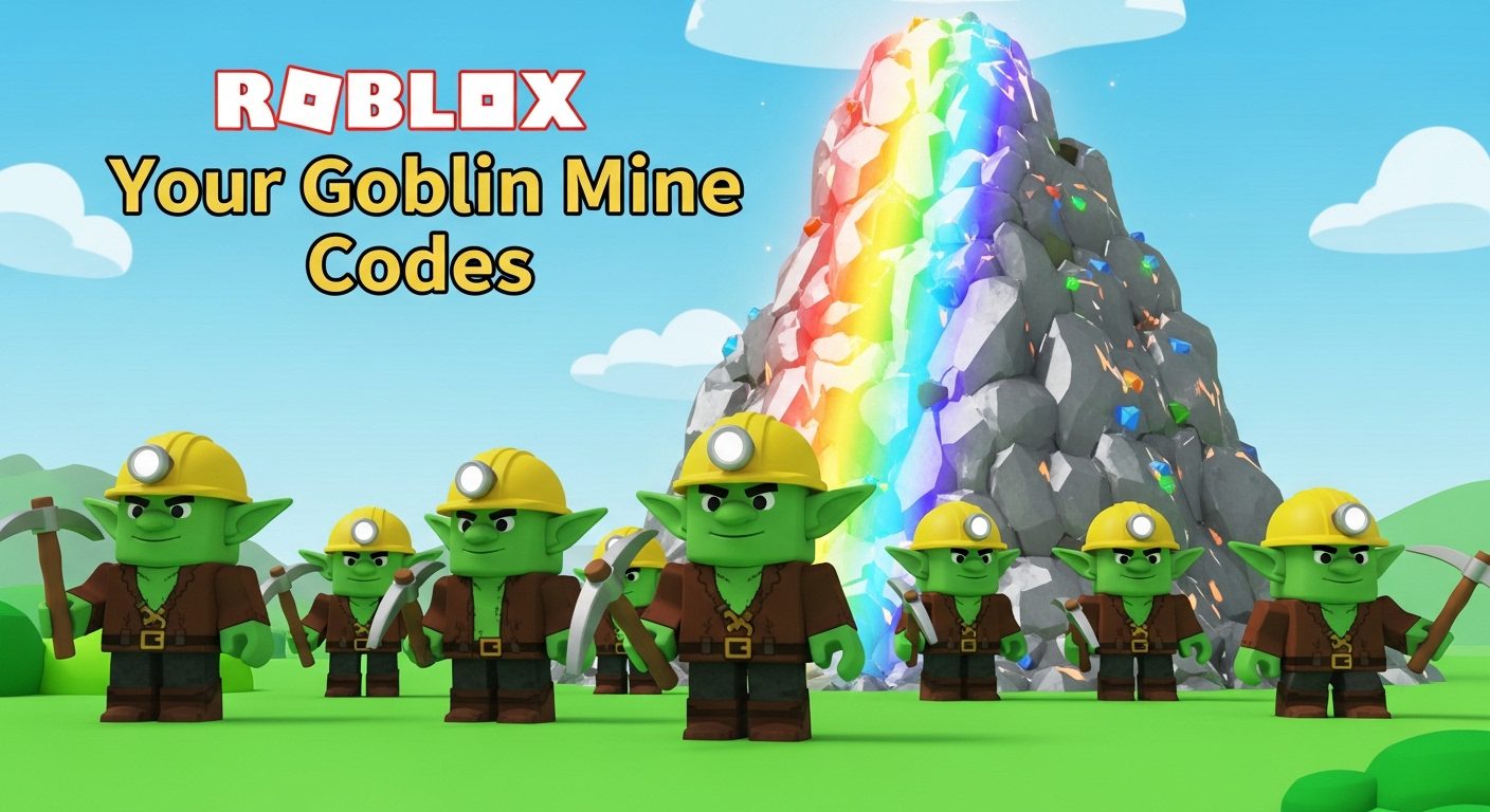 Roblox Your Goblin Mine Codes