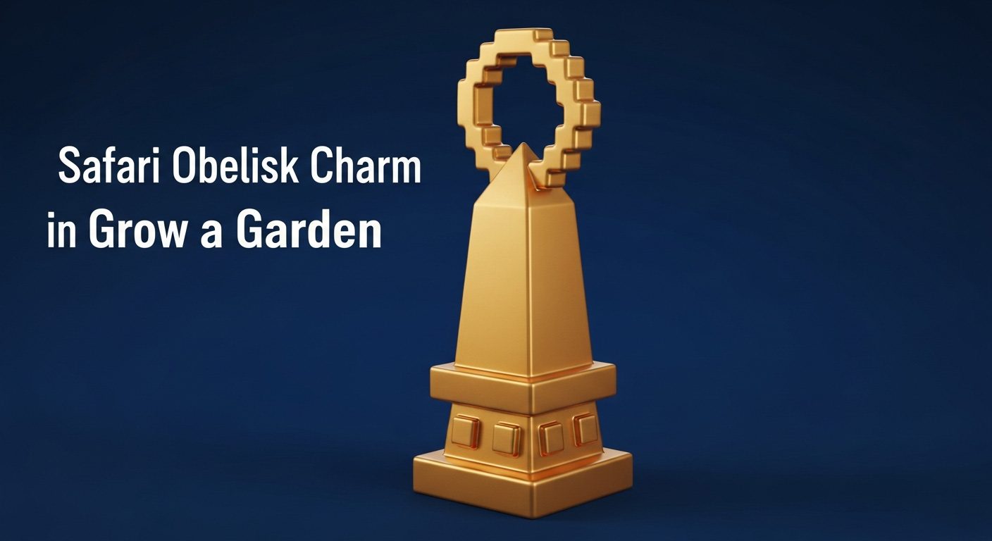 Safari Obelisk Charm in Grow a Garden