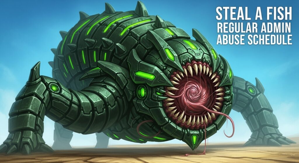 Steal a Fish Regular Admin Abuse Schedule