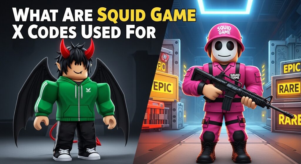 What Are Squid Game X Codes Used For