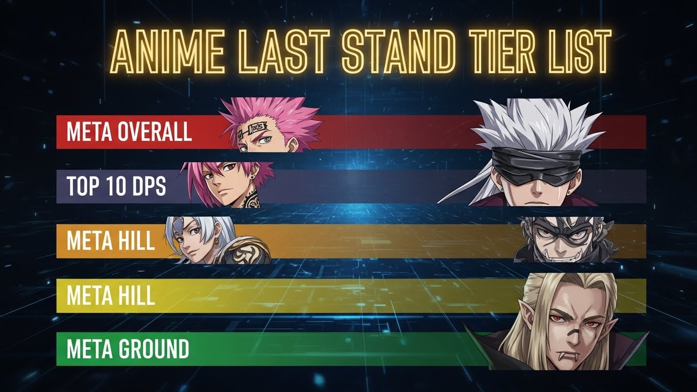 Anime Last Stand Tier List