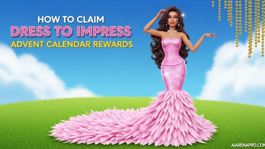 How to Claim Dress to Impress Advent Calendar Rewards
