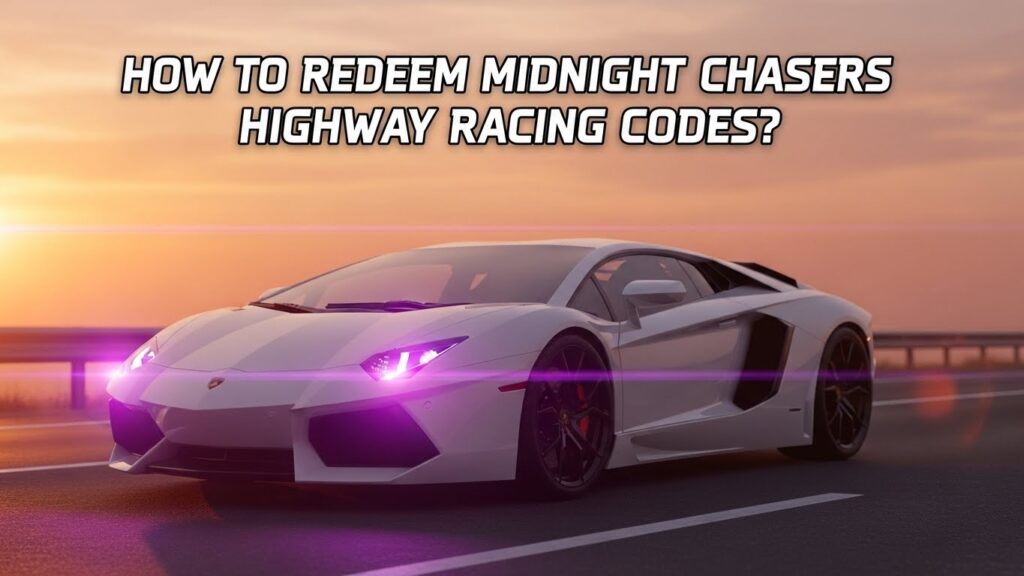 How to Redeem Midnight Chasers Highway Racing Codes?