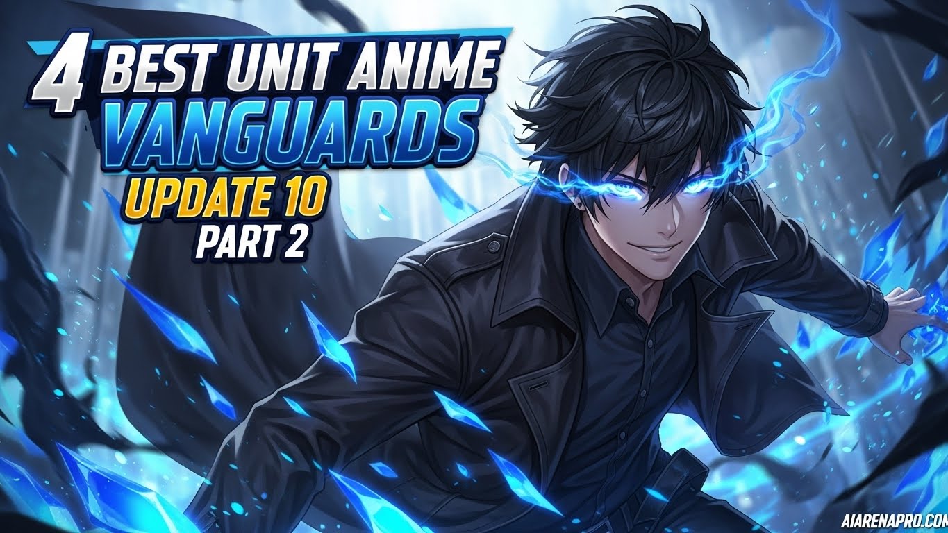 4 Best Unit Anime Vanguards Update 10 Part 2