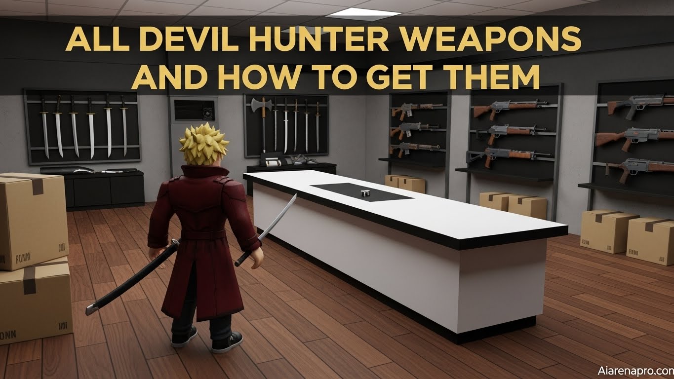 All Devil Hunter Weapons and How to Get Them