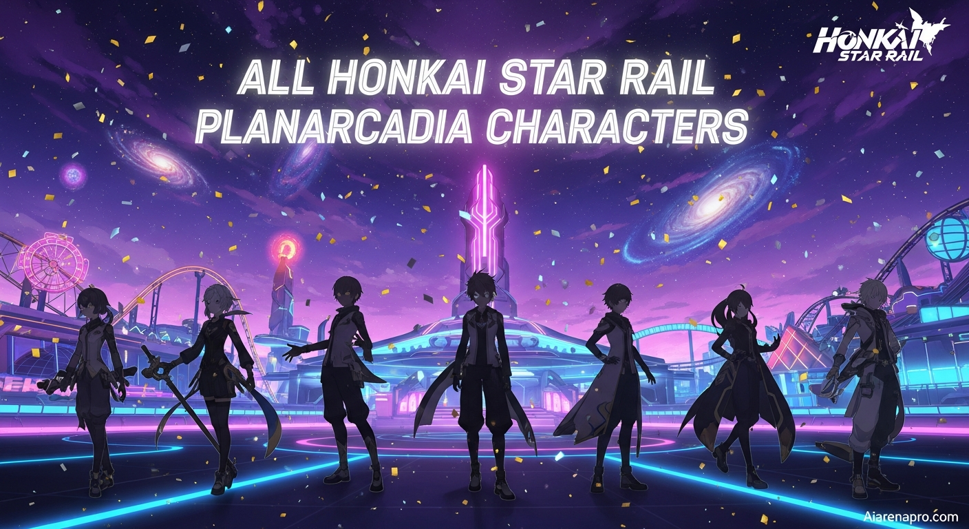 All Honkai Star Rail Planarcadia Characters