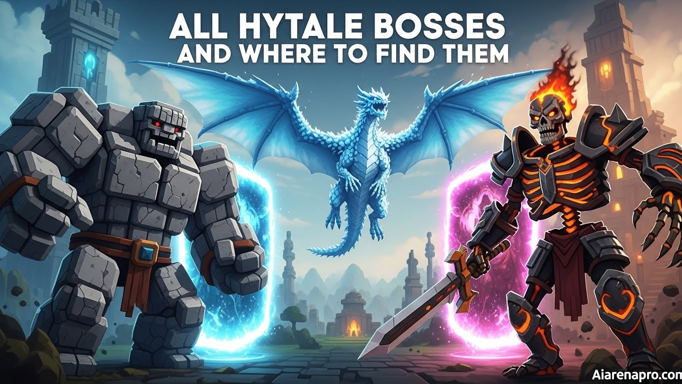 All Hytale Bosses and Where to Find Them