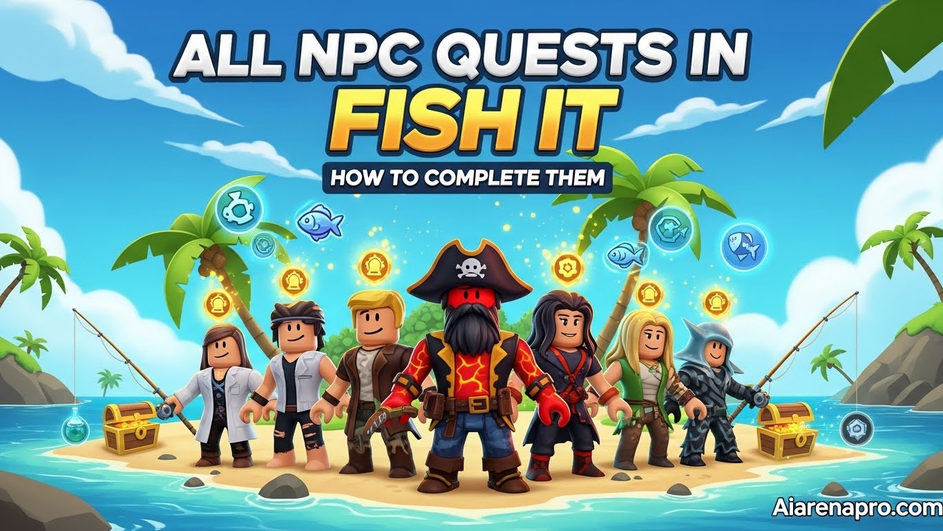 All NPC Quests in Fish It