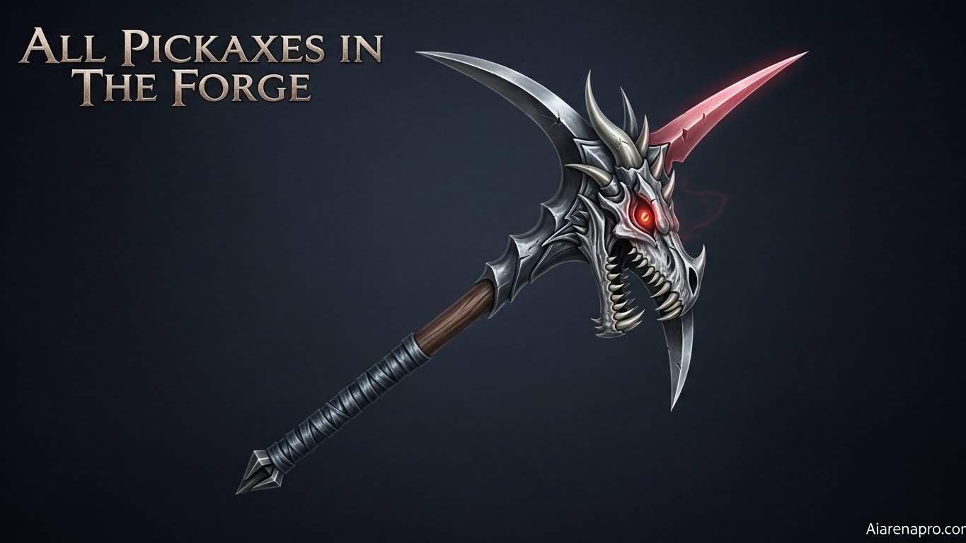 All Pickaxes in The Forge