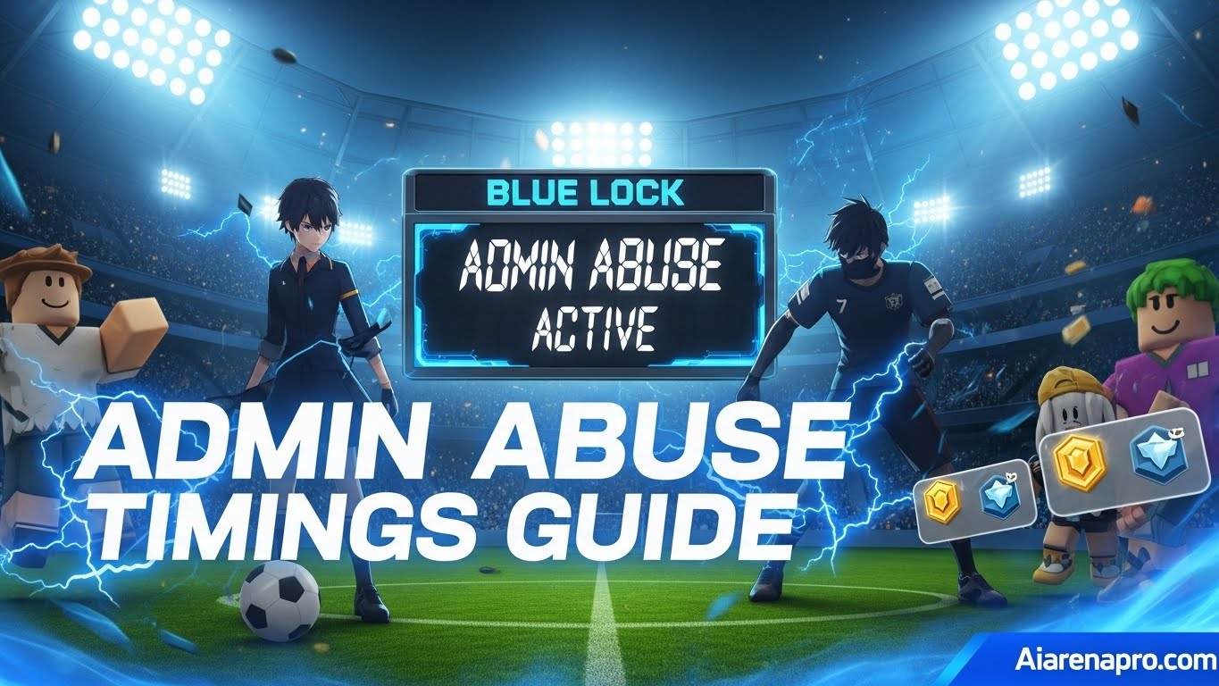 Blue Lock Rivals Admin Abuse Timings