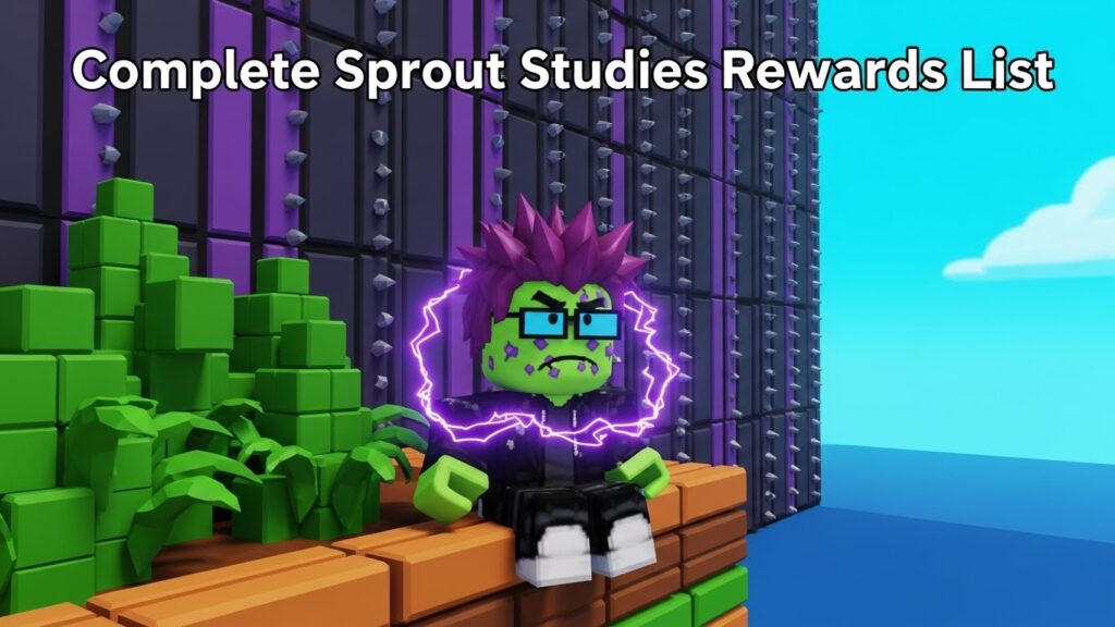 Complete Sprout Studies Rewards List