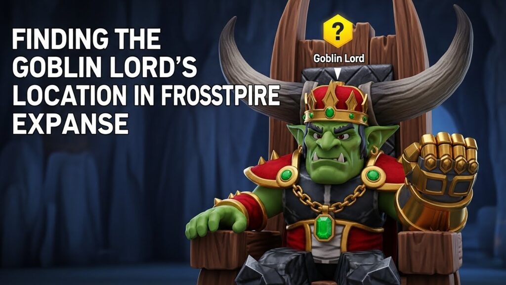 Finding the Goblin Lord's Location in Frostspire Expanse