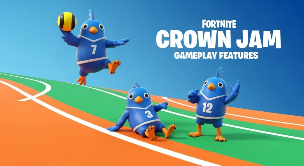Fortnite Crown Jam Gameplay Features